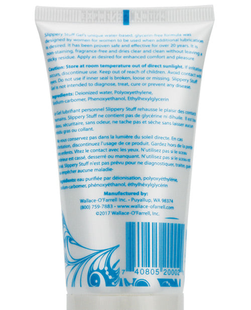 Slippery Stuff Lubricant - 2 Oz Gel Tube - LUST Depot