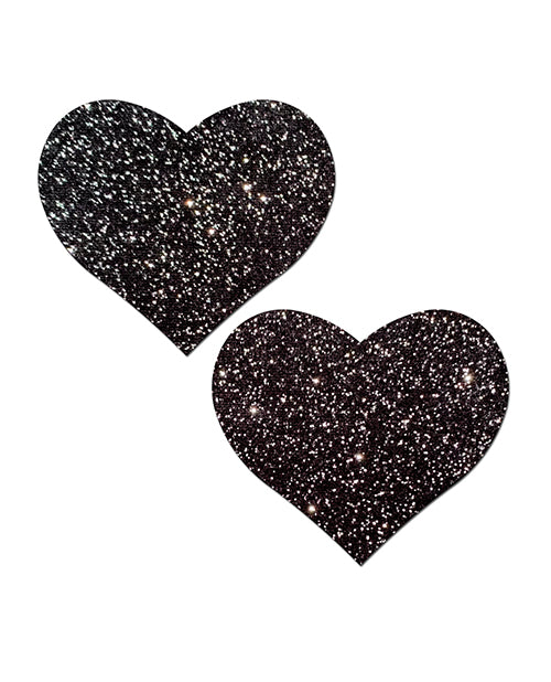 Pastease All Sparkle Heart - Black O/s - LUST Depot