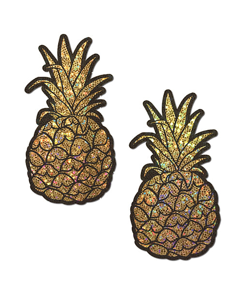 Pastease Premium Glitter Pineapple - Gold O/S