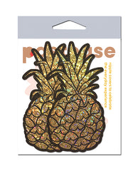 Pastease Premium Glitter Pineapple - Gold O/S