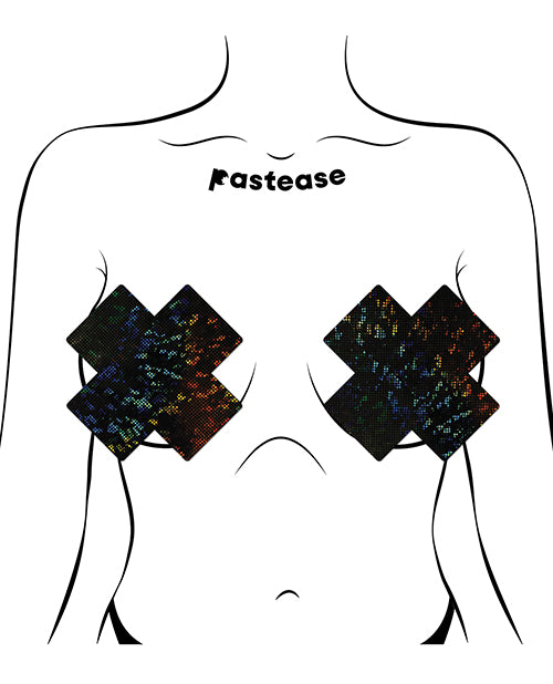 Pastease Coverage Disco Plus X - Black O/s - LUST Depot