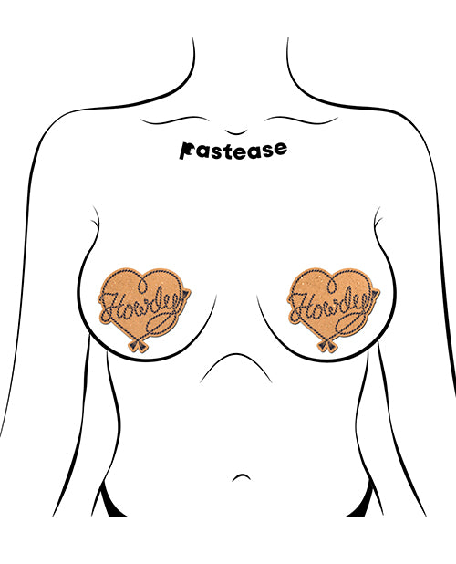 Pastease Howdy Rope Heart - Tan O/s - LUST Depot