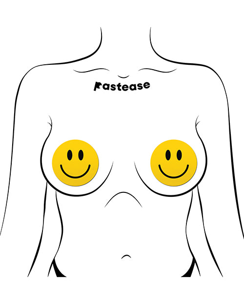 Pastease Premium Smiley Face - Yellow O/S