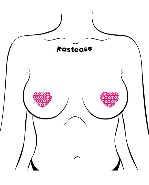 Pastease Petites Xo Hearts - Pink O/s - LUST Depot