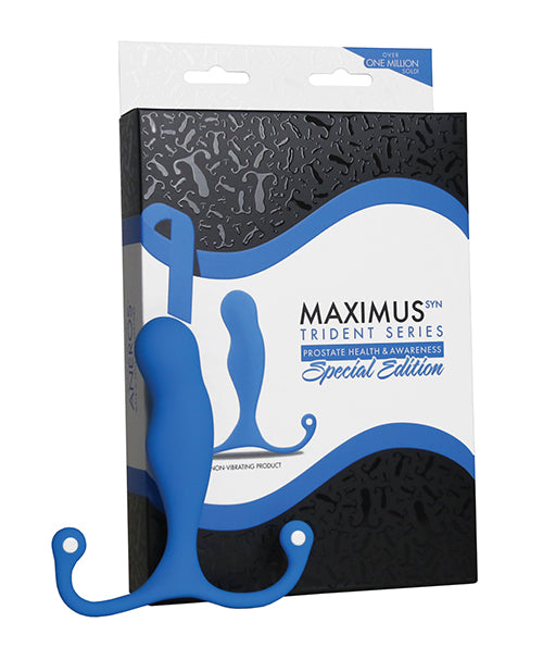 Aneros Maximus Syn Trident Special Edition Prostate Stimulator - Blue - LUST Depot