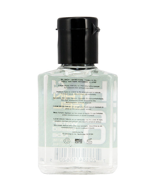 Elbow Grease H2o Thin Gel - 24 Ml - LUST Depot