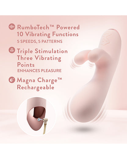 Blush Elora Rabbit Vibrator - Pink