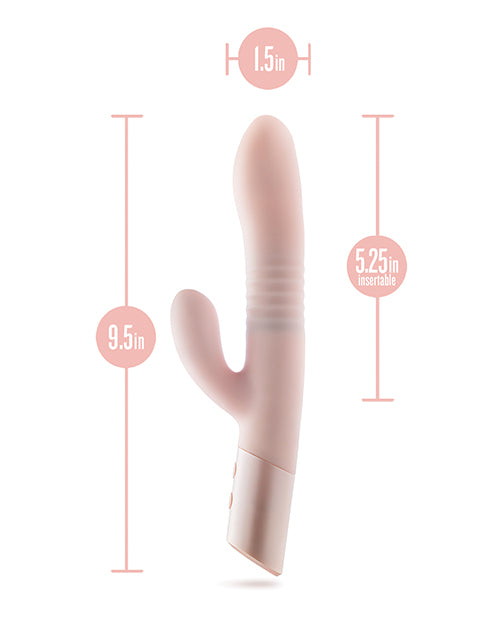 Blush Fraya Rabbit Rechargeable Vibrator - Pink - LUST Depot