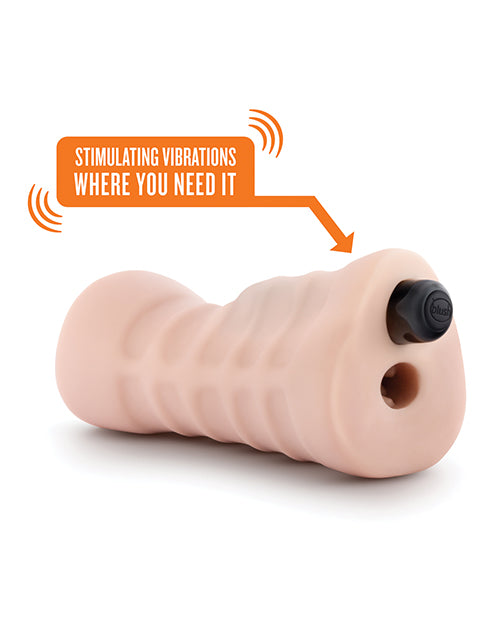 Blush EnLust Mouth Stroker w/Vibrating Bullet - Nicole - LUST Depot