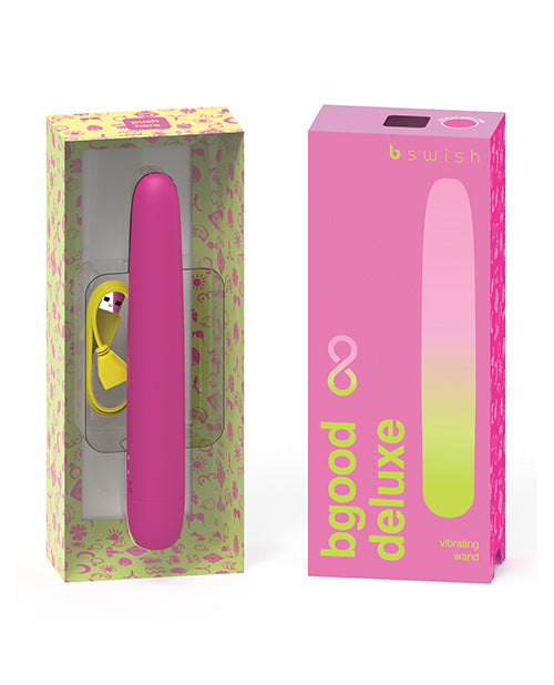 Bgood Infinite Deluxe Vibrator - Rose - LUST Depot