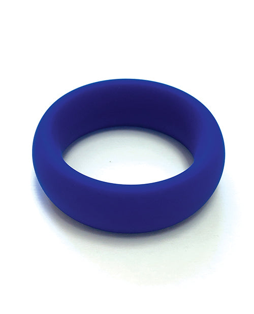 Spartacus 1.75" Wide Silicone Donut Ring - Blue - LUST Depot