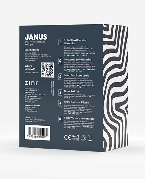 Zini Janus After Shock - Medium Black - LUST Depot