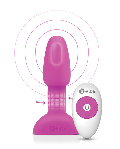 B-Vibe Petite Rimming Plug - Fuchsia