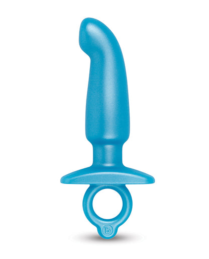 B-Vibe Butties Hither Tapered Prostate Plug - Blue