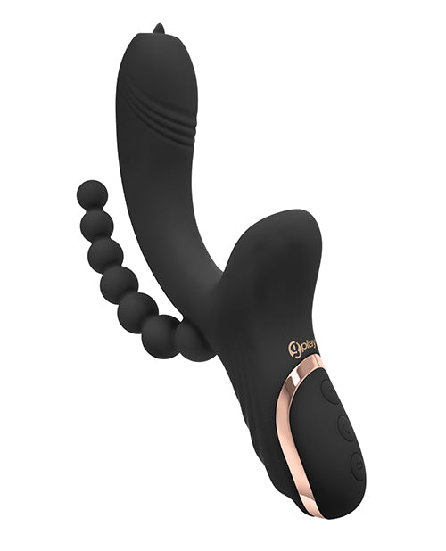 Xgen Bodywand G-play Triple Stimulation Squirt Trainer - Black - LUST Depot