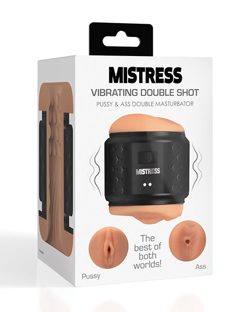 Curve Toys Mistress Vibrating Pussy & Ass Double Masturbator - LUST Depot