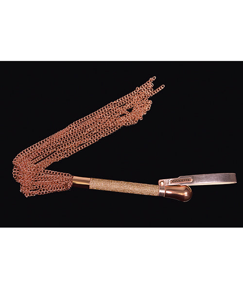 Pleasure Collection Chain Whip - Rose Gold - LUST Depot