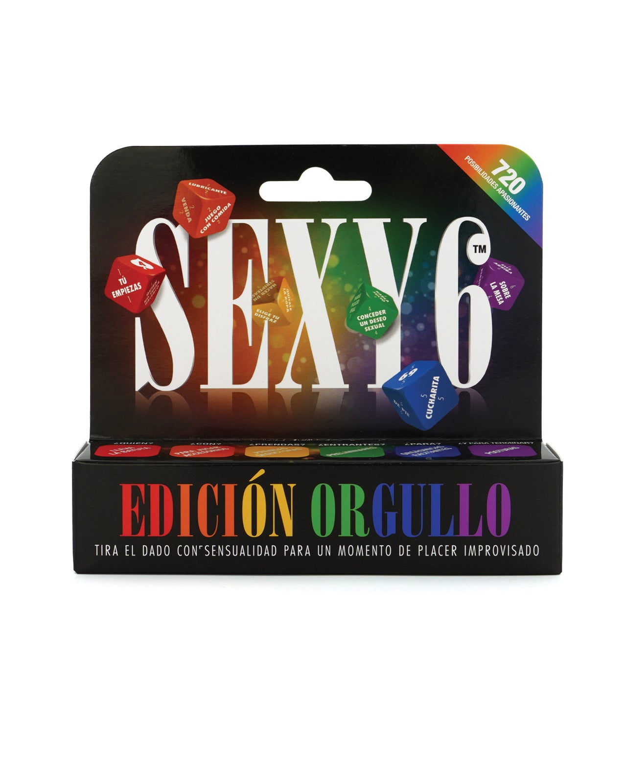 Sexy 6 Dice Game Pride Edition - Spanish Version