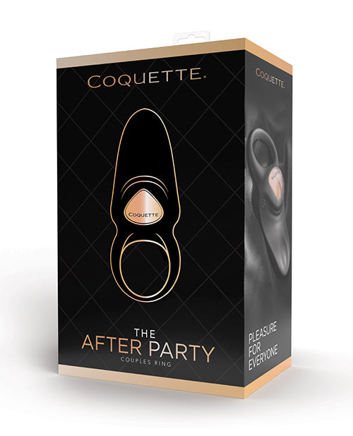 Coquette The After Party Couples Ring - Black/rose Gold - LUST Depot