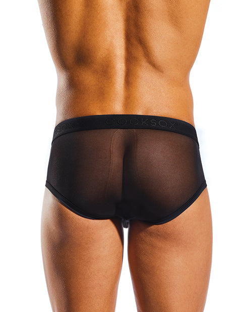 Cocksox Mesh Contour Pouch Sports Brief Nero L - LUST Depot