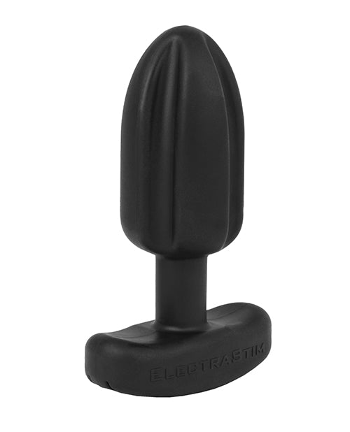 ElectraStim Silicone Noir Tartarus Butt Plug - Black - LUST Depot