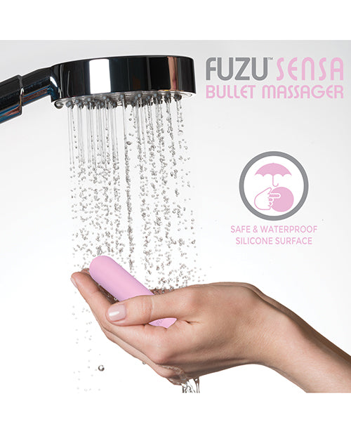 Fuzu Sensa Activated Rechargeable Bullet Massager - Pastel Pink