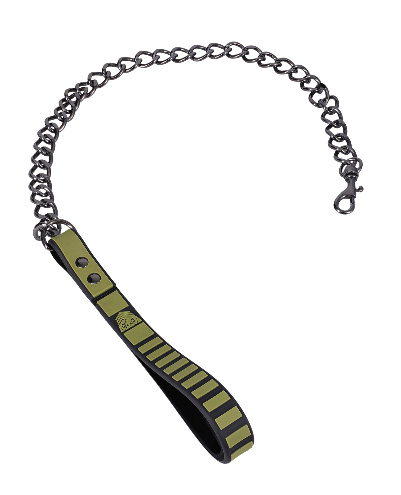 Fort Troff Tactical Collar & Leash - Black/Green