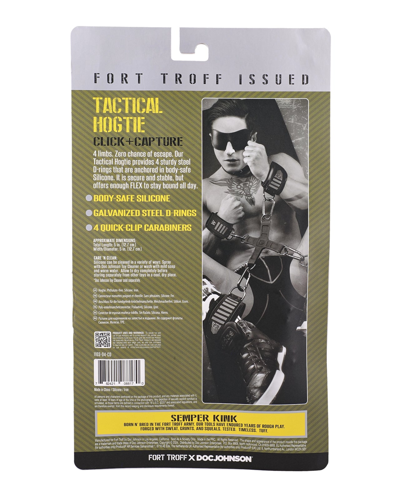 Fort Troff Tactical Hogtie - Black