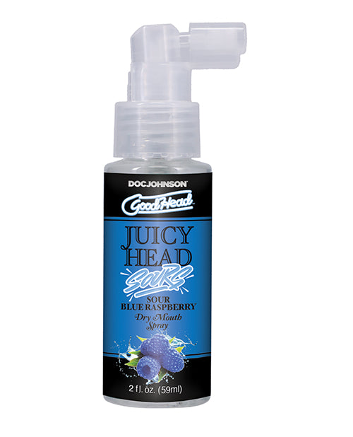 Goodhead Juicy Head Dry Mouth Spray - 2 Oz Sour Blue Raspberry - LUST Depot