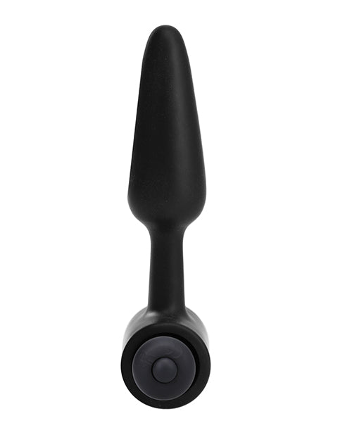 In A Bag 3" Vibrating Butt Plug - Black - LUST Depot