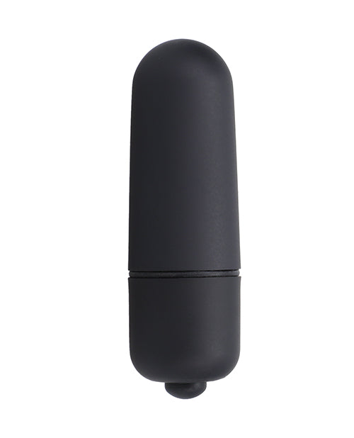 In A Bag 3" Vibrating Butt Plug - Black - LUST Depot