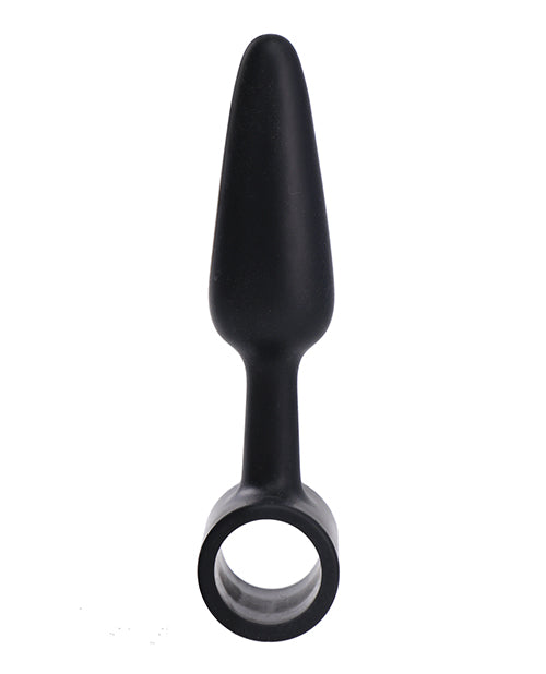 In A Bag 3" Vibrating Butt Plug - Black - LUST Depot