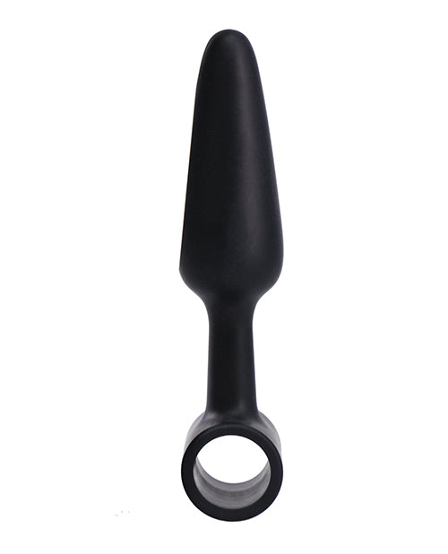 In A Bag 4" Vibrating Butt Plug - Black - LUST Depot