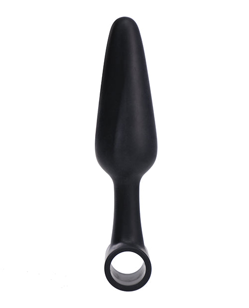 In A Bag 5" Vibrating Butt Plug - Black - LUST Depot