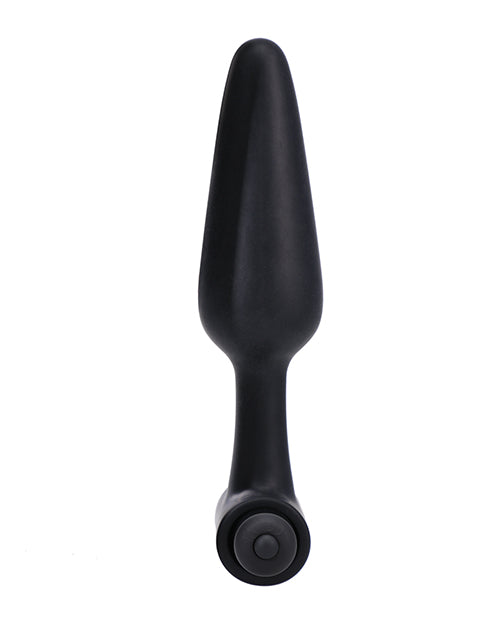 In A Bag 5" Vibrating Butt Plug - Black - LUST Depot