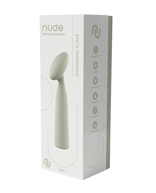 NUDE Luna Rechargeable Mini Wand Vibe - Mint - LUST Depot