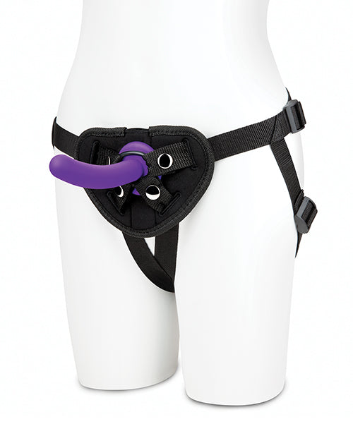 Lux Fetish 5" Dildo W/strap On Harness Set - LUST Depot