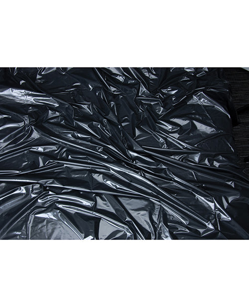 Lux Fetish Vinyl Bed Sheet - Black - LUST Depot