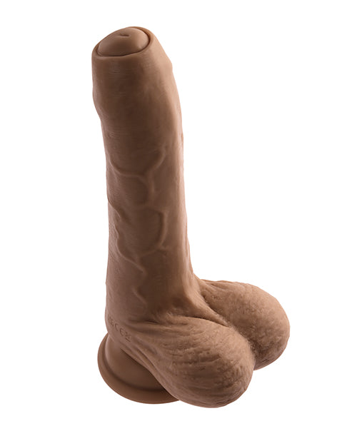 Evolved Peek A Boo Vibrating Dildo - Dark - LUST Depot