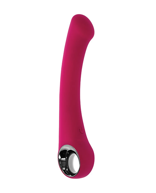 Evolved Pleasure Curve G-Spot Vibrator - Burgundy - LUST Depot