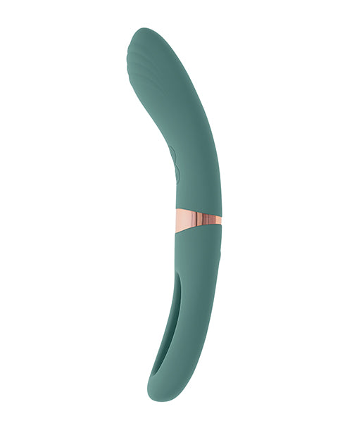 Evolved Chick Flick G-Spot Vibrator - Teal - LUST Depot