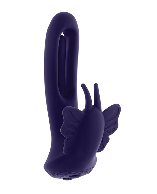 Evolved Lord of the Wings Flapping & Vibrating Stimulator - Purple - LUST Depot