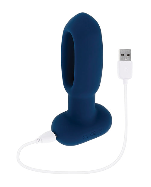 Evolved The Flapper Remote Controlled Clit Tickler & Vibrator - Blue - LUST Depot