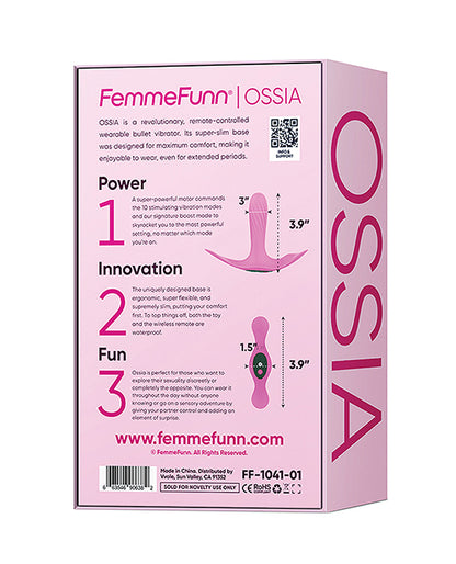 Femme Funn Ossia Wearable Vibrator - Pink