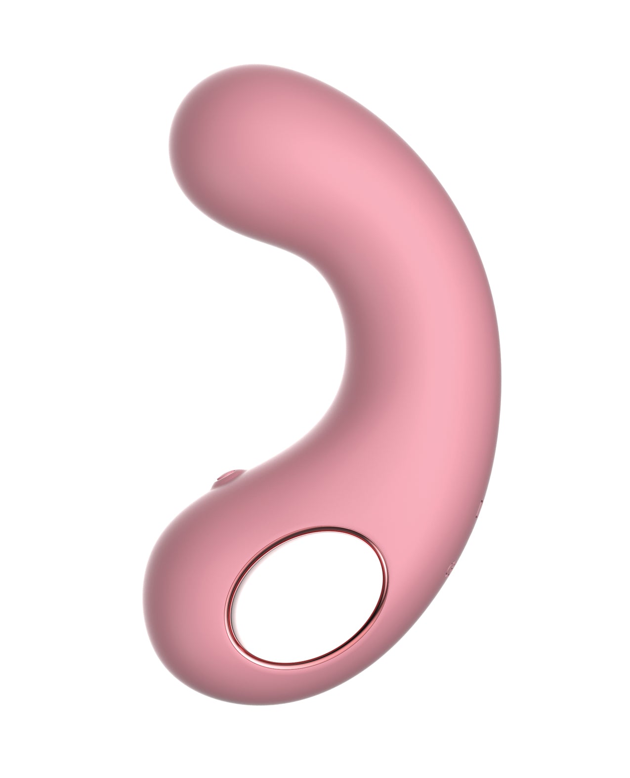 Luv Inc. Curved Vibrator - Light Pink - LUST Depot