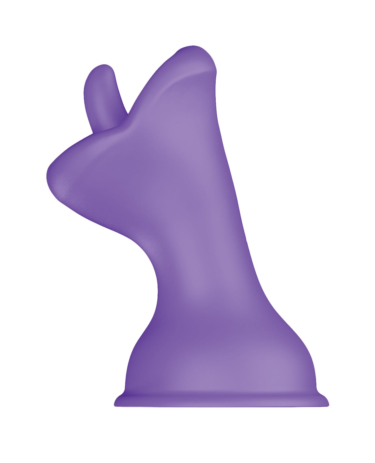 Luv Inc. Mouth & Tougue Suction Cup Vibrator - Purple