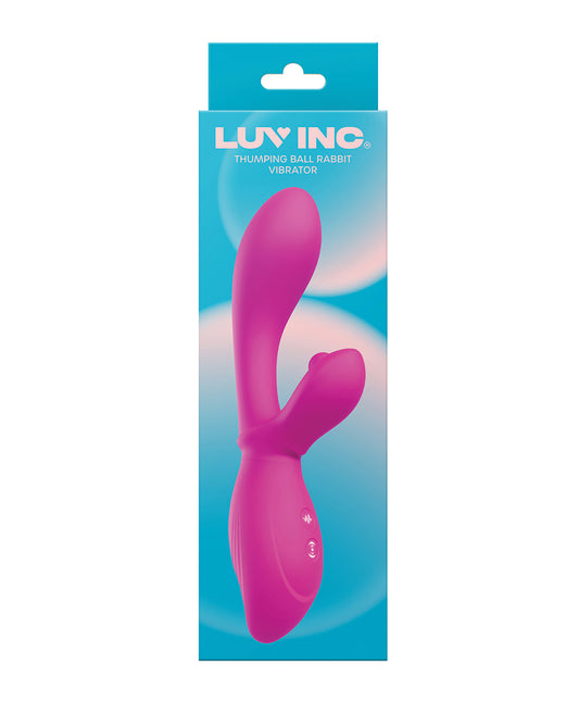 Luv Inc. Thumping Ball Rabbit - Pink