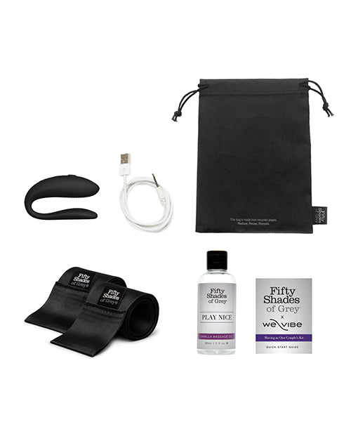 Fifty Shades Of Grey & We-vibe Moving As One Couples Kit - LUST Depot