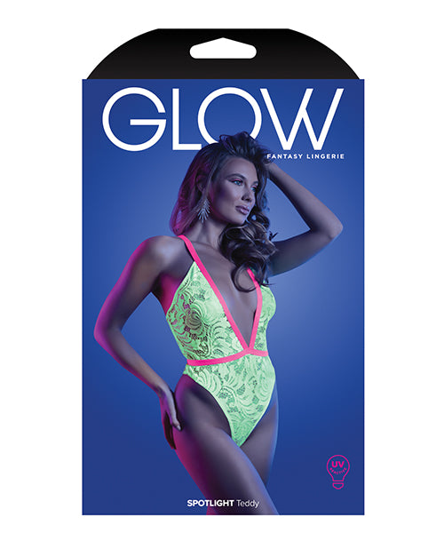 Glow Spotlight Teddy Neon Chartreuse L/xl - LUST Depot