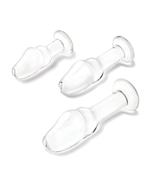 Glass Helmet Head Anal Training Kit - Set of 3 - LUST Depot